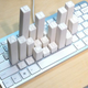 Illustration for article titled Why This Keyboard Forms a Skyline